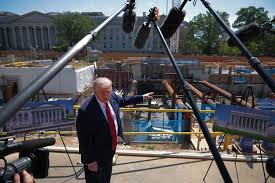 Trump asks Supreme Court to let him build ballroom, citing national security needs and architectu…