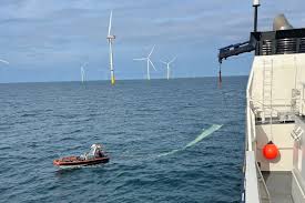 Vestas blade break disrupts North Sea offshore wind farm construction | Sailors crossing the Nort…